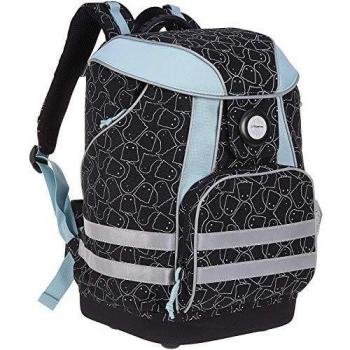 Tornister für Mädchen & Jungen: wasserfester Boden, Reflektoren – 40 cm