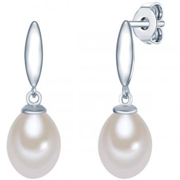 Cuentas de Perla Blanca y Plata