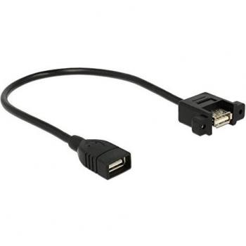 Delock USB 2.0 A to A Mount Cable 0.25 m