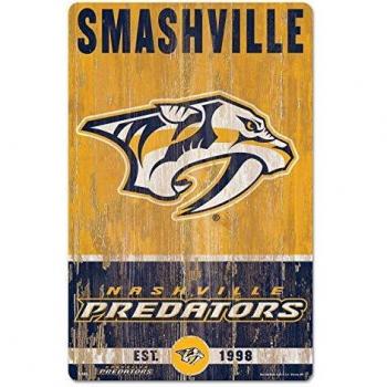 Señal Decorativa NHL Nashville Predators 28 x 43 cm