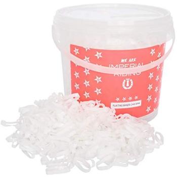 Imperial Riding Profi-Box de bandes à tresser 400g Blanc