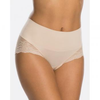 SPANX Women's Soft Nude Lace Hi-Hipster Panty