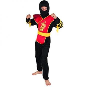 Buntes Ninja-Master Kostüm für Kids – Boland 82194