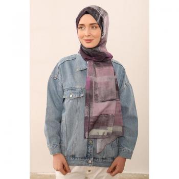 Women's Soft Shawl in Plum