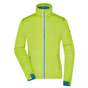 James & Nicholson Damen Softshelljacke Jn1125, Hellgelb/hellblau, Größe L