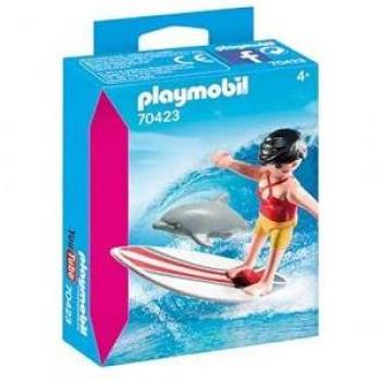 Kit Playmobil 70423: La Surfeuse Aime Le Dauphin