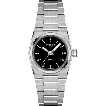 Tissot Damenuhr PRX 25 mm – Diamantschmuck, Quarz