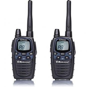 Midland G7 Pro Walkie Talkie Funksprechgerät 69 Kanäle 446.00625