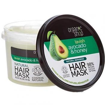 Mascarilla Capilar Natural de Aguacate y Miel 250 ml