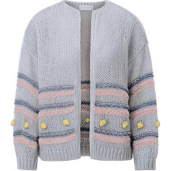 Hellblau Strickjacke „Rich & Royal“ – XS