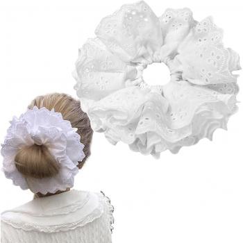 Scrunchies de Encaje para Mujeres y Niñas