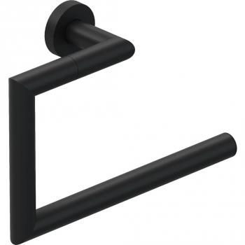 Kubic Handtuchring Metall Schwarz