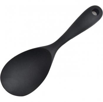 Food Grade Silicone Rijstlepel met Lange Handgreep