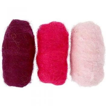 Laine cardée premium pour feutrage 10g