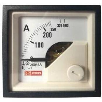 RS Pro Ampèremètre Analogique Panneau V C.A. 48 mm²