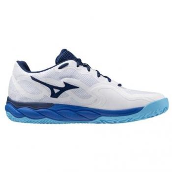 Mizuno Wave Enforce Court CC Herren-Tennisschuhe Weiß