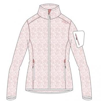 CMP Damenjacke Fleece in Rot