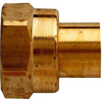 Raccord 2 pièces butane propane tube 14 mm Eurogaz