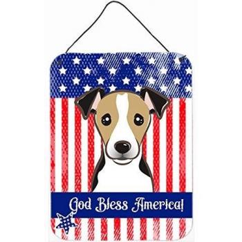 USA Flag with Jack Russell Decor
