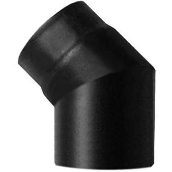 Tubo de Acero SCE 45° 150DN – Codo Esmaltado 600°C, Estufa de Leña