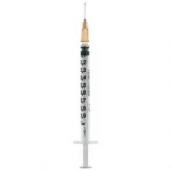 Siringa per insulina 0,5 ml con ago G30 8 mm