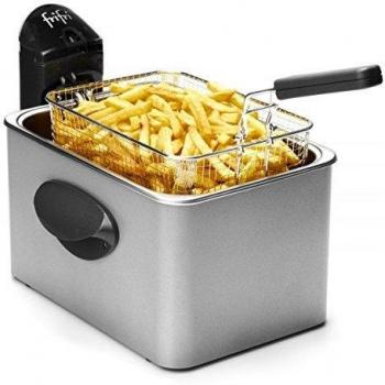 Freidora Frifri 1948 Duo Fil 4,5 L, 3200 W, Acero Inoxidable