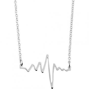 Collar de Latido del Corazón en Acero Inoxidable para Dama