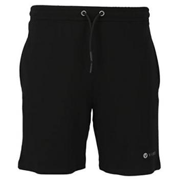 Shorts VIRTUS Patrick V2 Gr. XXL, US-Größen, schwarz, Herren, 66% Viskose, 30% Polyester, 4% Elasthan, unifarben, Hosen, mit verstellbarem Tunnelzug