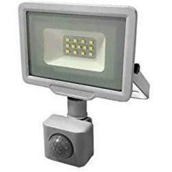 Projecteur LED 10W avec Détecteur IP65 800lm
