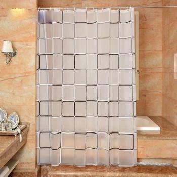 Cortina de baño anti-moho de PEVA