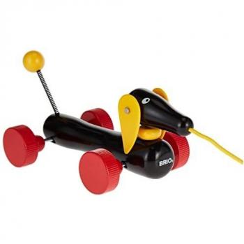 BRIO Pull Along Wooden Dachshund