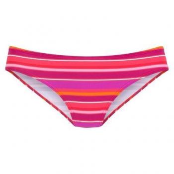 Bikini-Hose S.OLIVER Fun, Damen, Größe 38, pink gestreift