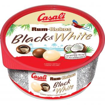 Casali Rum-Kokos Dragees Black & White, 300 g