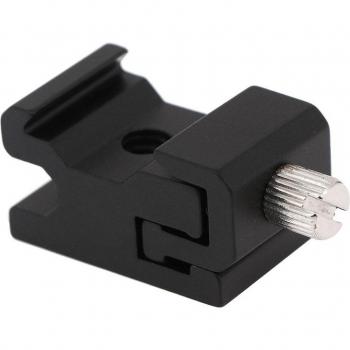 Camera Cold Shoe Adapter with 1/4 Screw for Tripod