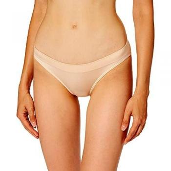 Schiesser Damen Mini Seamless Light' Slip, Beige (Nude 410), S