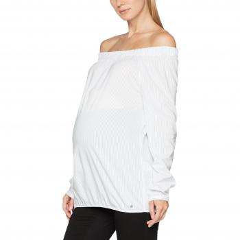 ESPRIT Ls Yd Damen-Umstandsbluse in Off White (110), Größe 42
