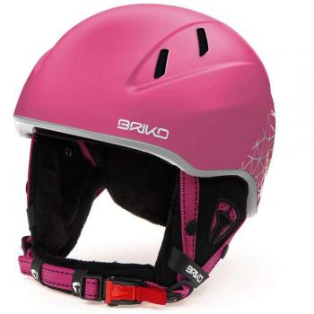 Briko kodiakino M Casque de Ski/Snow, Unisexe Enfants, Mixte Enfant, 2001A30, Rose, (52-56)