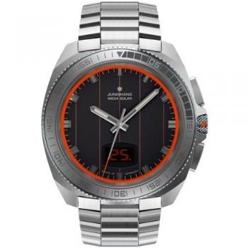 Men’s 056/4211.44 Junghans Mega Solar Radio‑Controlled Watch