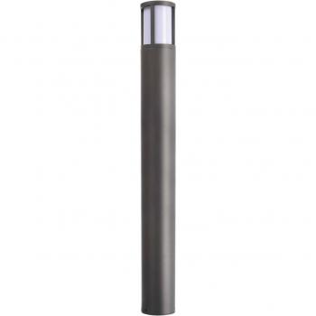 Facado II Landscape Light, 100 cm Height, Round, Dark Grey/Opal