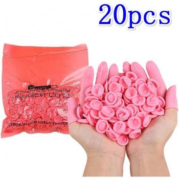 SUEF Protective Latex Finger Cots (20/50 pcs)