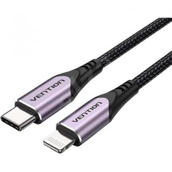 Câble de charge Lightning vers USB-C 1m Vention TACVF Violet