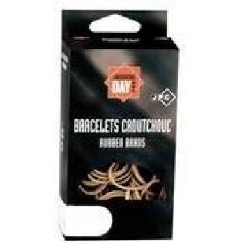 Bracelets en caoutchouc blonds