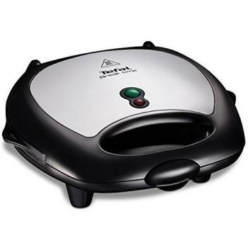 Sandwichera Tefal Break Time Sw6148 Negro/Gris