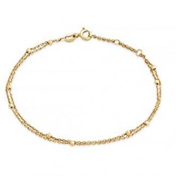 Valeria Damen-Armband 375er Gelbgold