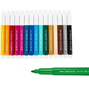 Breiter Ocker Fibralo Filzstift von Caran d'Ache – 035