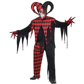 Veste di Halloween Nero Jester