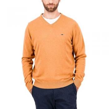 Strickpullover mit Label-Stitching
