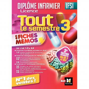 Tout le semestre 3 en fiches mémos : De l'UE 1.2 à 4.6