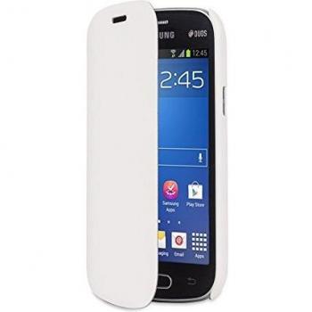 Metall‑Look Schutzhülle Xqisit Rana – Schwarz, speziell für Samsung Galaxy Trend Lite