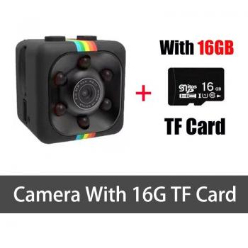 Minicámara de Vigilancia HD 1080P con Visión Nocturna, SQ11